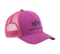 Alpha Industries Basic Trucker Cap 677-dark Magenta Talla ohne
