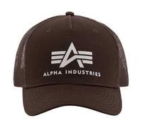 Alpha Industries Basic Trucker Cap Gorra Trucker de Hombre Hunter Brown
