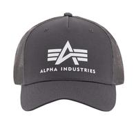 Alpha Industries Basic Trucker Cap Gorra Trucker de Hombre Vintage Grey