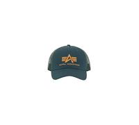 Alpha Industries Basic Trucker Cap para Hombre Force Green One Size