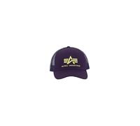 Alpha Industries Basic Trucker Cap para Hombre Plum One Size
