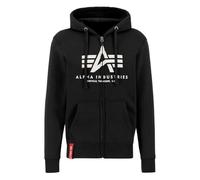 Alpha Industries Basic Zip Sudadera con Capucha para Hombre Black