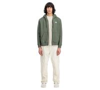 Alpha Industries Básico Sudadera con cremallera Oliva M hombres verde
