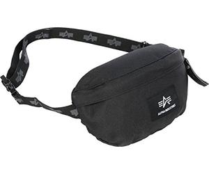 ALPHA INDUSTRIES Big A Oxford Waist Bag, Color 03-Black, Talla Talla ÚNICA, para Hombre