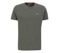 Alpha Industries Camiseta Air Force para Hombre, Dark Olive, L
