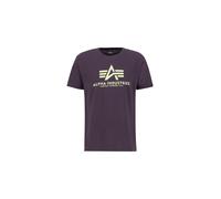 Alpha Industries Basic Big Logo T-Shirt Camisetas Talla XL - Ciruela