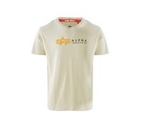 ALPHA INDUSTRIES Camiseta arena / amarillo / negro L arena / amarillo / negro