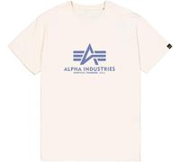 Alpha Industries Basic Big Logo T-Shirt Camisetas Talla S - Blanco