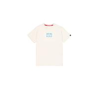ALPHA INDUSTRIES Camiseta azul cielo / blanco L EUR