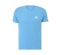 Alpha Industries Basic Small Logo T-Shirt Camisetas Talla S - Azul