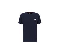 ALPHA INDUSTRIES Camiseta azul noche / marrón / gris / blanco, Talla XXL