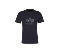 Alpha Industries Basic T-Shirt Camisetas para hombres Talla 3XL - Azul