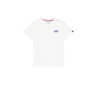 ALPHA INDUSTRIES Camiseta azul real / blanco S azul real / blanco
