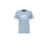ALPHA INDUSTRIES Camiseta 'Basic Logo' azul cielo M EUR
