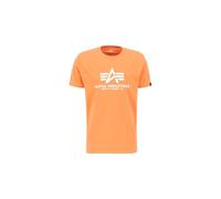 Alpha Industries Camiseta Basic para Hombre, Tangerine, XL