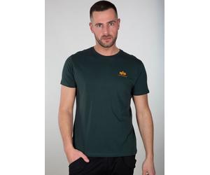 Alpha Industries Camiseta Basic T Logo Pequeña / Unisex Petróleo Oscuro XL