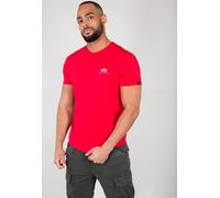 Alpha Industries Camiseta Basic T Logo Pequeña / Unisex Speed Rojo S