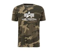 ALPHA INDUSTRIES Basic T-Shirt Camo Color 239-olive Camo para Hombre Talla XL