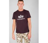 ALPHA INDUSTRIES Camiseta rojo vino / blanco S rojo vino / blanco