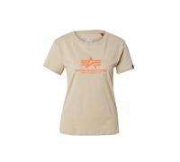 ALPHA INDUSTRIES Camiseta beige / naranja XS beige / naranja
