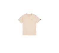 Alpha Industries Basic Small Logo T-Shirt Camisetas Talla 2XL - Beige
