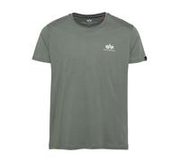 ALPHA INDUSTRIES Camiseta caqui / blanco M EUR