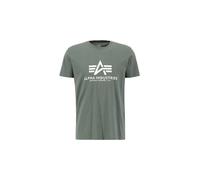 ALPHA INDUSTRIES Camiseta caqui / blanco S EUR
