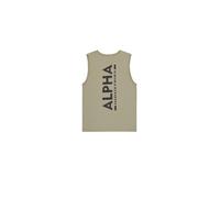 ALPHA INDUSTRIES Camiseta caqui / negro L caqui / negro