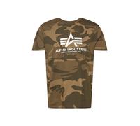 ALPHA INDUSTRIES Camiseta caqui / oliva / pino / blanco XXL caqui / oliva / pino / blanco