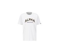 Alpha Industries College T-Shirt Camisetas Talla 2XL - Blanco