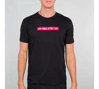 Alpha Industries Camiseta con estampado de látex RBF / Unisex Negro M