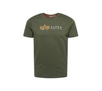 ALPHA INDUSTRIES Camiseta dorado / oliva / blanco M EUR