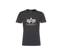 ALPHA INDUSTRIES Camiseta grafito / blanco L grafito / blanco