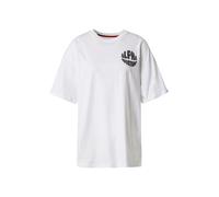 ALPHA INDUSTRIES Camiseta grafito / blanco, Talla XS