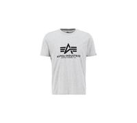 ALPHA INDUSTRIES Camiseta gris claro / negro XXL EUR