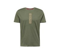 ALPHA INDUSTRIES Camiseta gris / oliva, Talla L