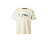 Alpha Industries Alpha Stencil T-Shirt Camisetas Talla 3XL - Blanco
