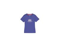 Alpha Industries New Basic Big Logo T-Shirt Camisetas Talla S - Púrpura