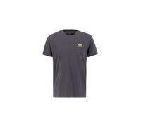 ALPHA INDUSTRIES Camiseta limón / antracita, Talla L