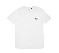 ALPHA INDUSTRIES Camiseta negro / blanco XXXL negro / blanco