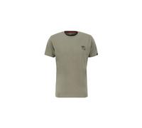 ALPHA INDUSTRIES Camiseta marrón / caqui / oliva / verde oscuro, Talla S