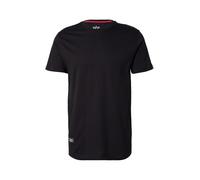 ALPHA INDUSTRIES Camiseta negro / blanco L EUR