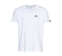 ALPHA INDUSTRIES Camiseta negro / blanco M EUR