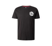 ALPHA INDUSTRIES Camiseta negro / blanco, Talla S