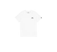 ALPHA INDUSTRIES Camiseta negro / blanco XL EUR