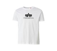 ALPHA INDUSTRIES Camiseta negro / blanco XL negro / blanco