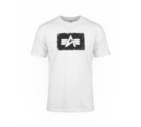 ALPHA INDUSTRIES Camiseta negro / blanco XXL EUR