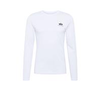 ALPHA INDUSTRIES Camiseta negro / blanco, Talla XXL