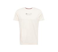 ALPHA INDUSTRIES Camiseta negro / offwhite M negro / offwhite