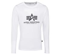 ALPHA INDUSTRIES Camiseta negro / offwhite, Talla XXXL